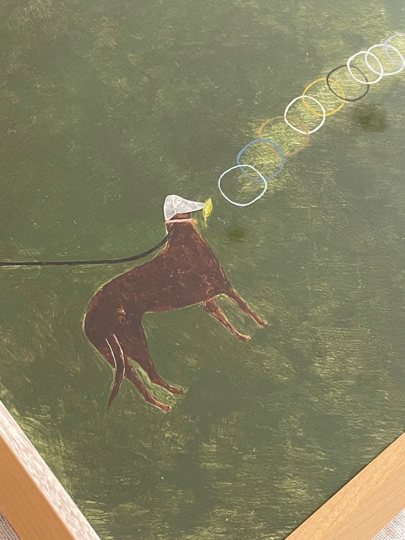 ◆アート 一点物 秋山花 Hana Akiyama イデー 直筆サイン入り