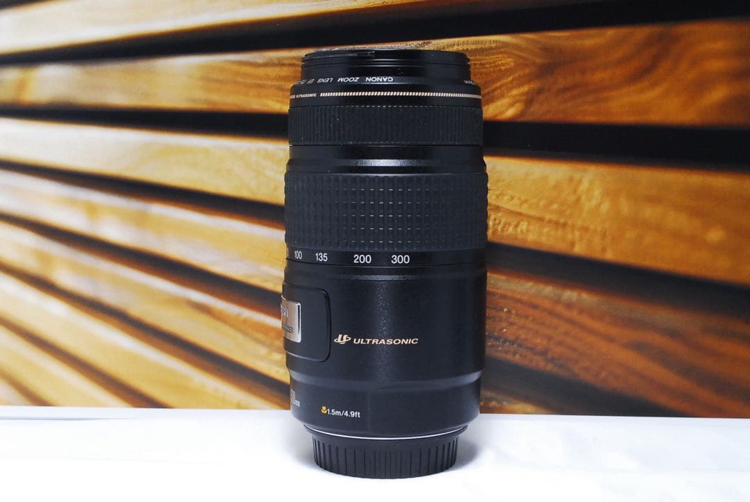 美品 Canon EF 75-300mm IS USM☆超望遠レンズ☆人気望遠！