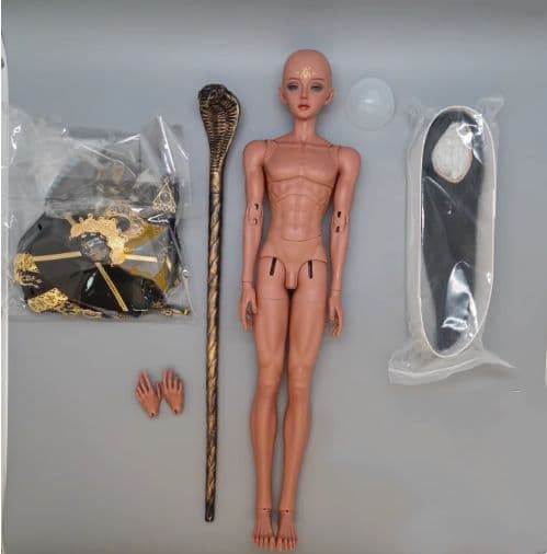 AX759 BJD 1/3 ドール本体 Lsaac 球体関節人形 ハンドメイド