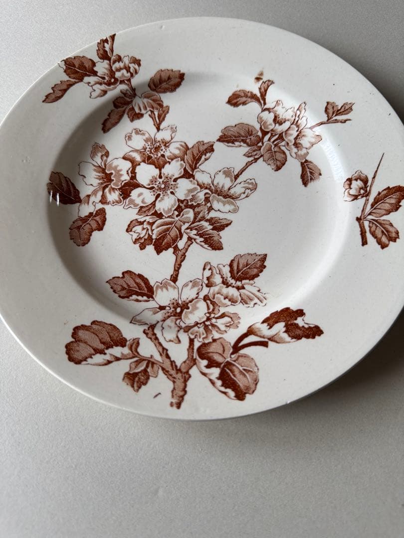 ⚠️数日間出品　アンティーク　リュネヴィルのりんごの花のデザート皿