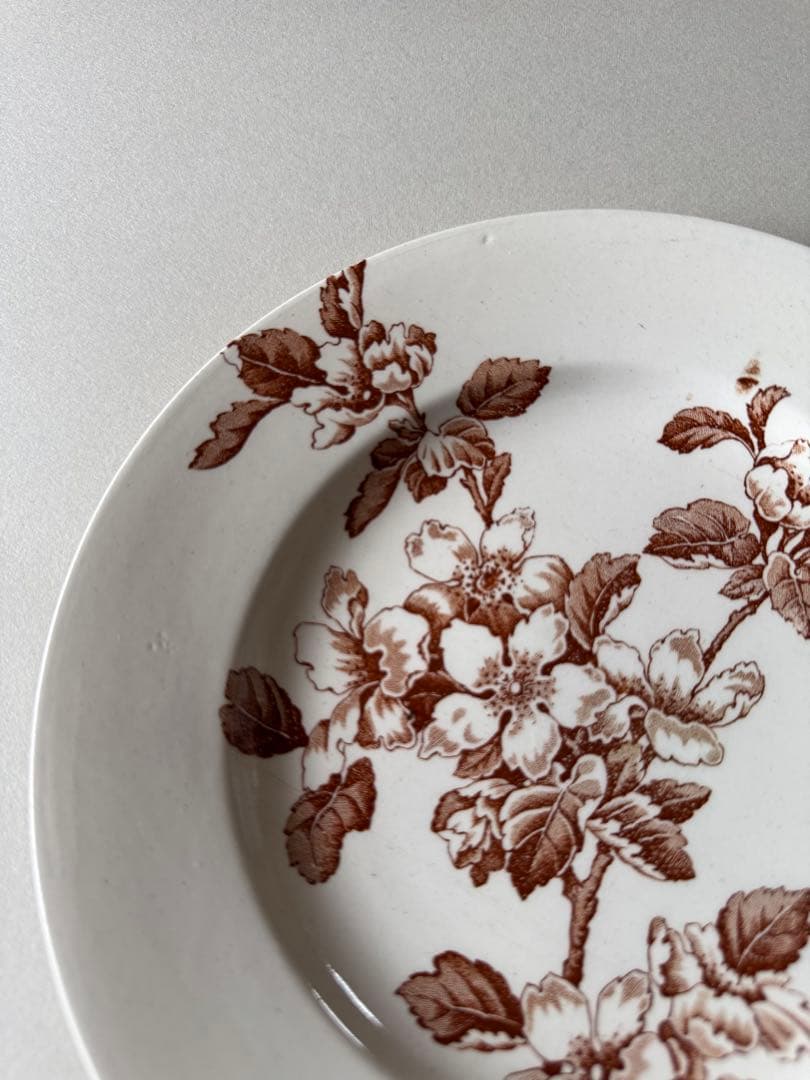 ⚠️数日間出品　アンティーク　リュネヴィルのりんごの花のデザート皿