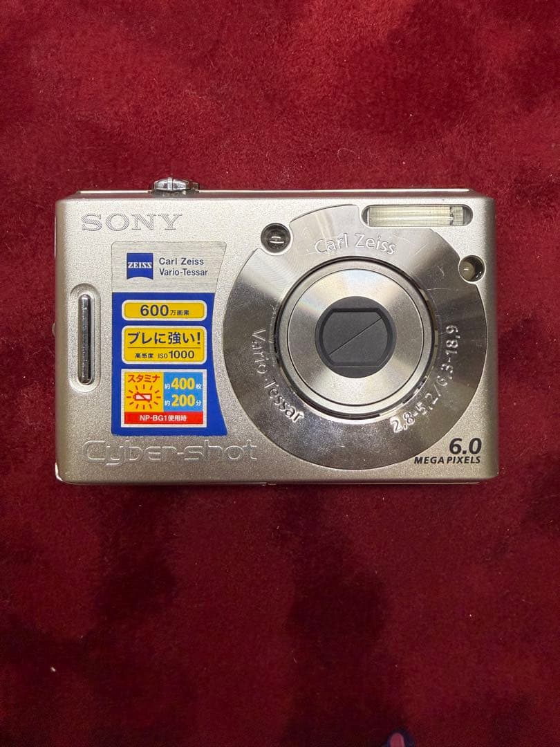 動作確認済デジカメSONY Cyber-shot DSC-W30