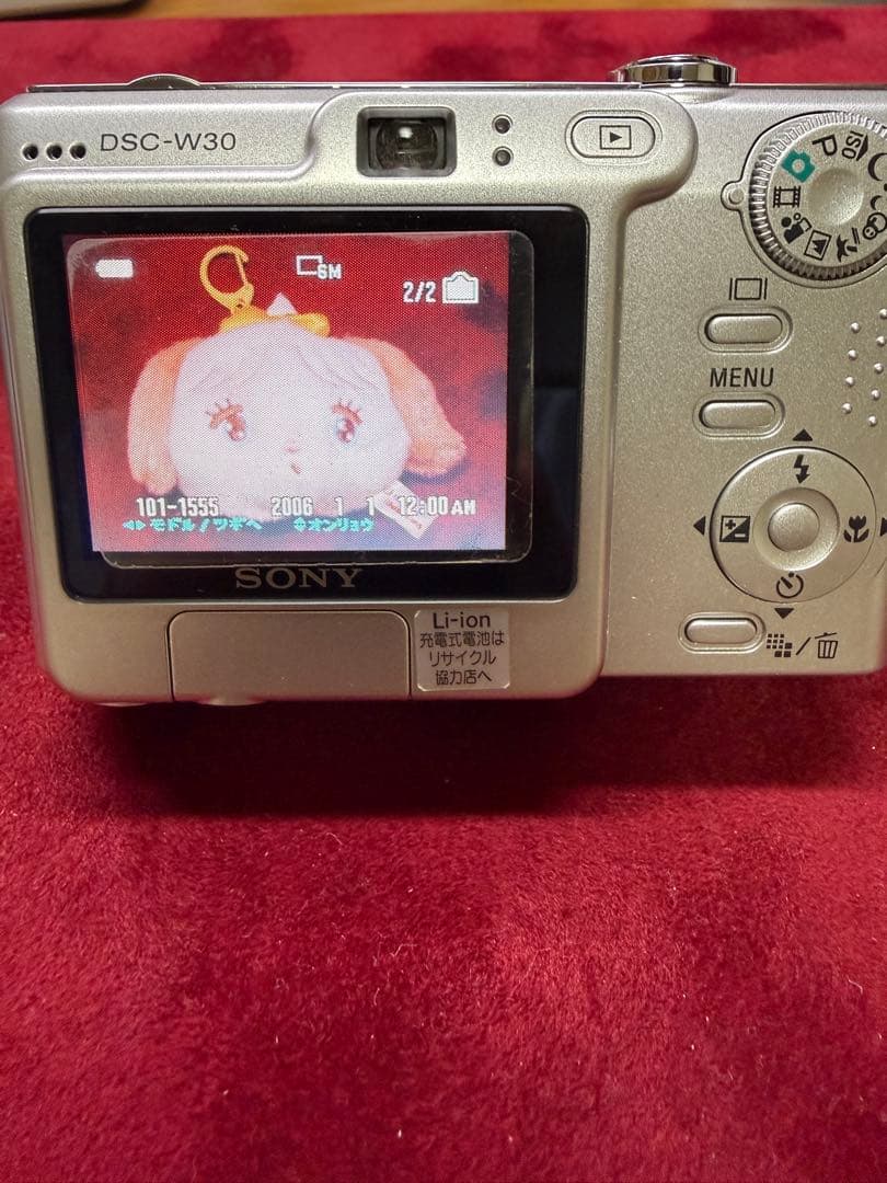 動作確認済デジカメSONY Cyber-shot DSC-W30