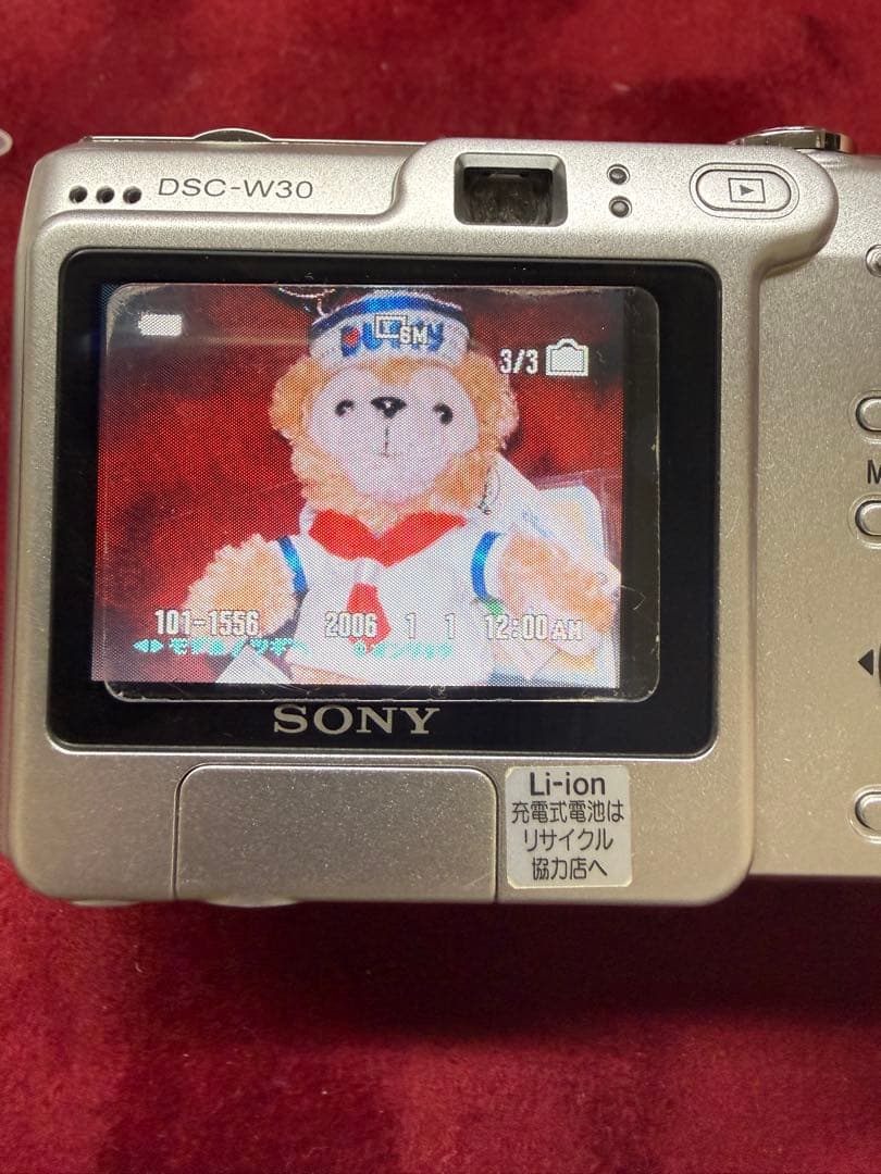 動作確認済デジカメSONY Cyber-shot DSC-W30