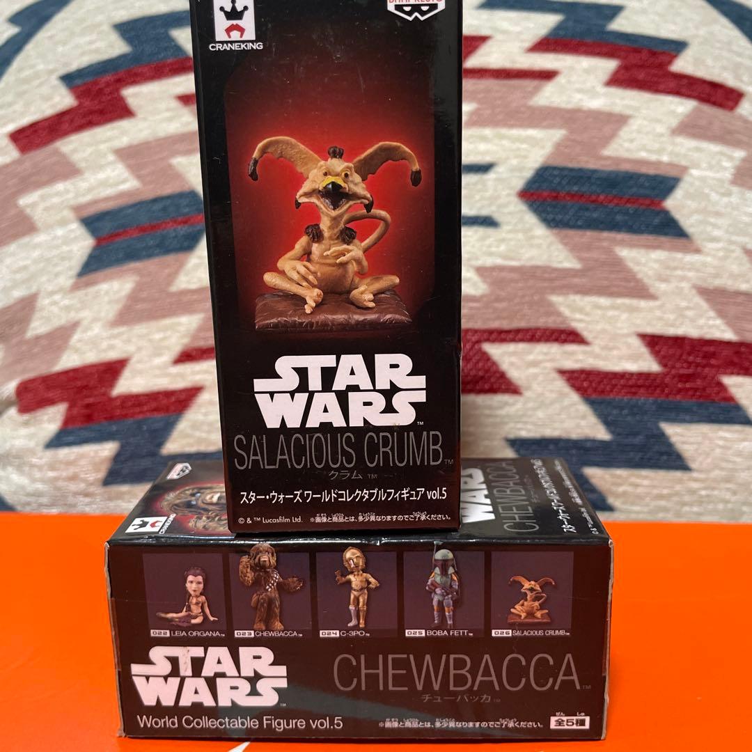 クラム　チューバッカ　セット　スターウォーズ　ワールドコレクタブル