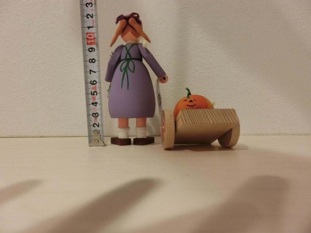 美品　ドイツ製　Bettina Franke　かぼちゃを運ぶ少女　ハロウィン