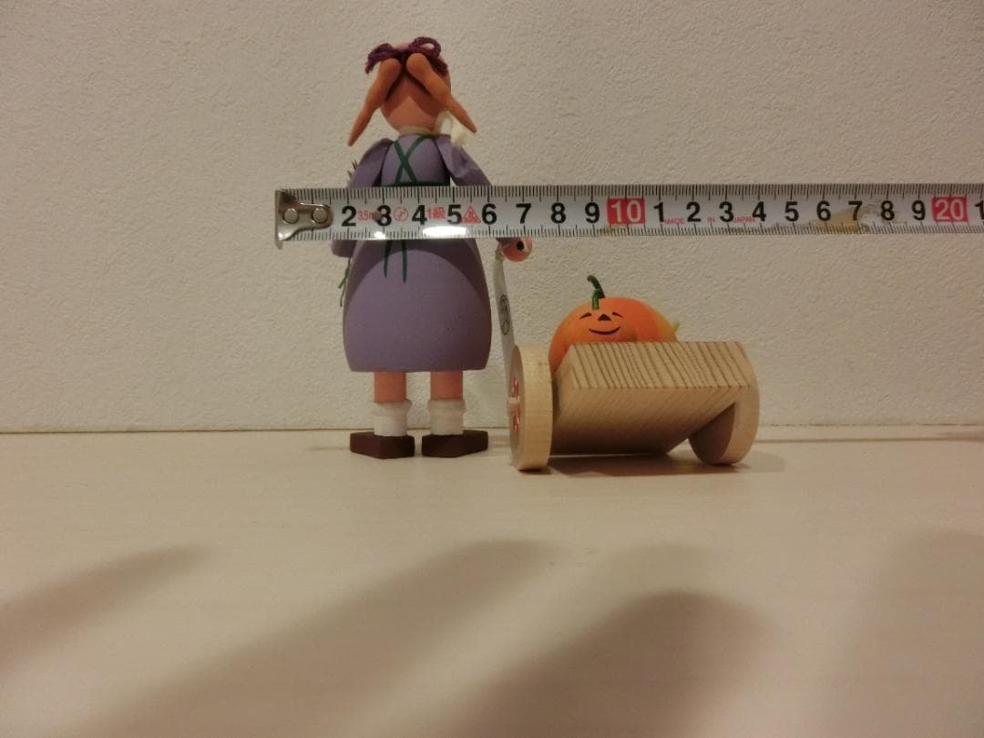 美品　ドイツ製　Bettina Franke　かぼちゃを運ぶ少女　ハロウィン