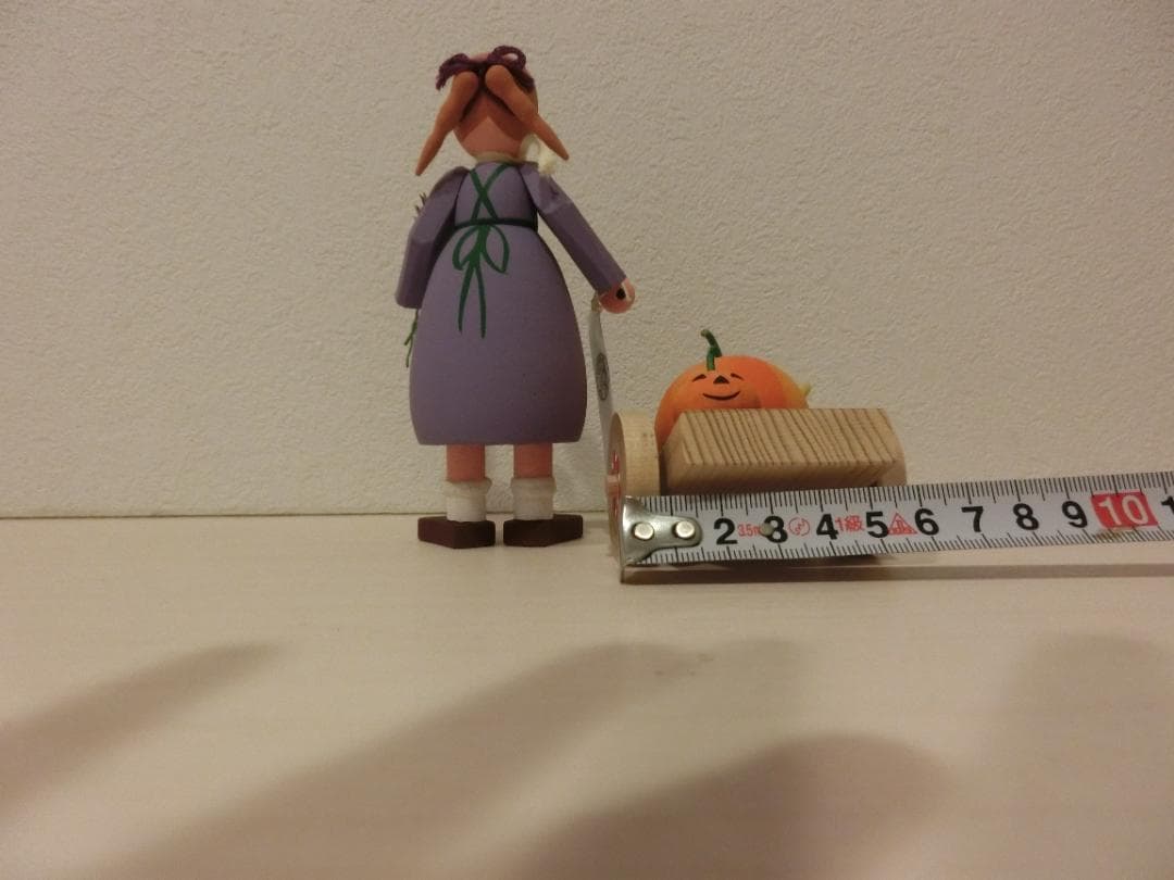 美品　ドイツ製　Bettina Franke　かぼちゃを運ぶ少女　ハロウィン