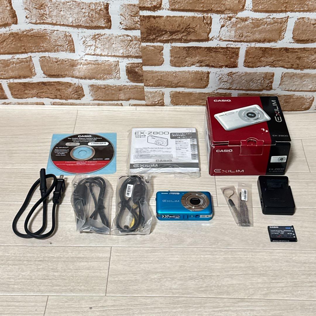 CASIO EX-Z800 EXILIM デジカメ 1410万画素　コンパクト