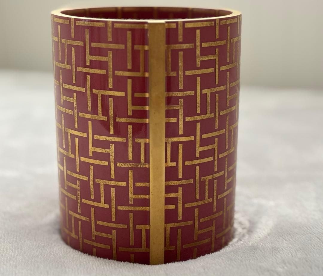 HERMES/エルメス/花瓶/皿/プレート/フラワーベース/ペリメートル/陶器