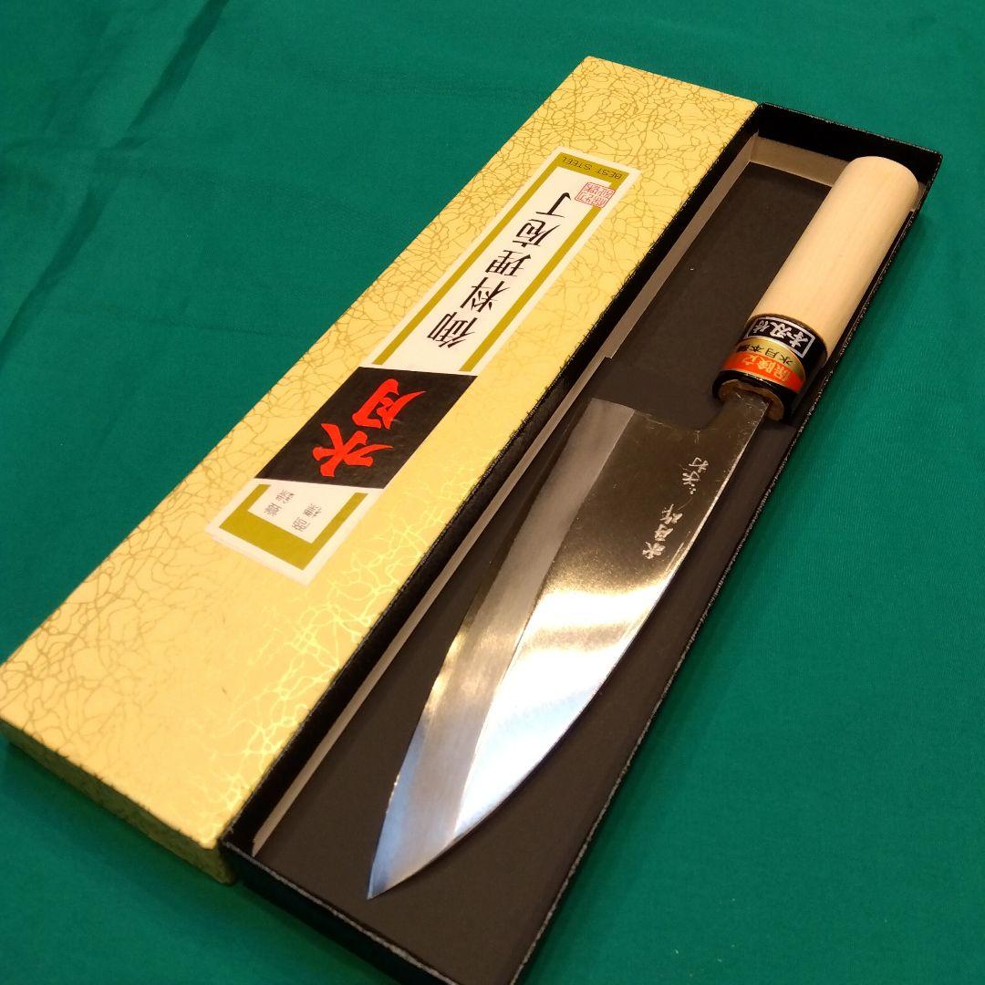 水月手打　出刃包丁　5寸　150㍉