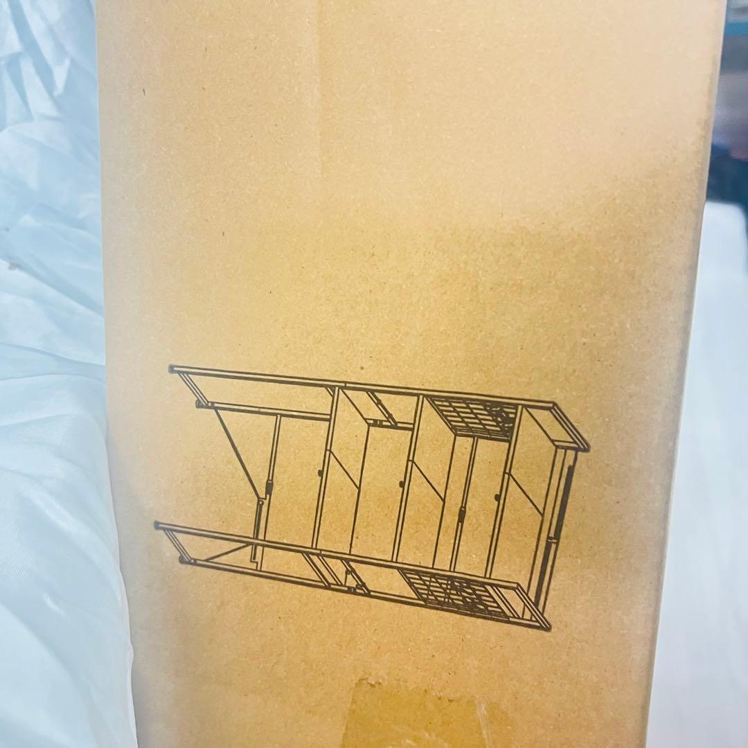 ❤️大特価❤️ 冷蔵庫上ラック ゴミ箱上ラック キッチンラック ブラック