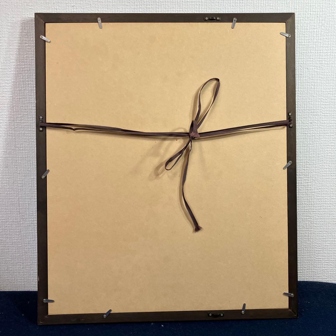 リトグラフ版画　作者不詳サインありk.Ito 「Autumn」