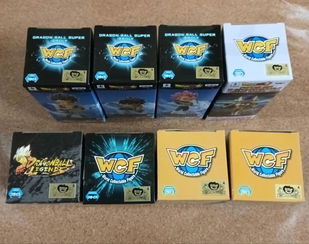 ドラゴンボール コレクタブルフィギュア 8種セット ワーコレ