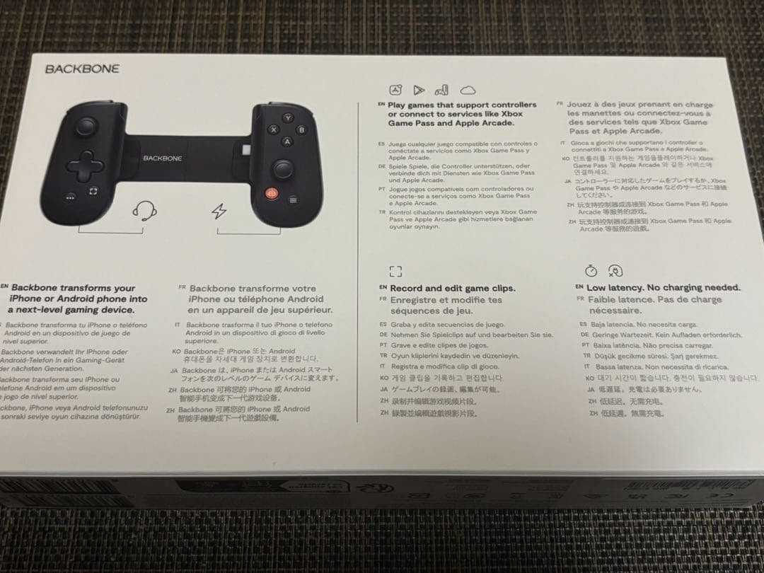 BACKBONE ゲームコントローラー