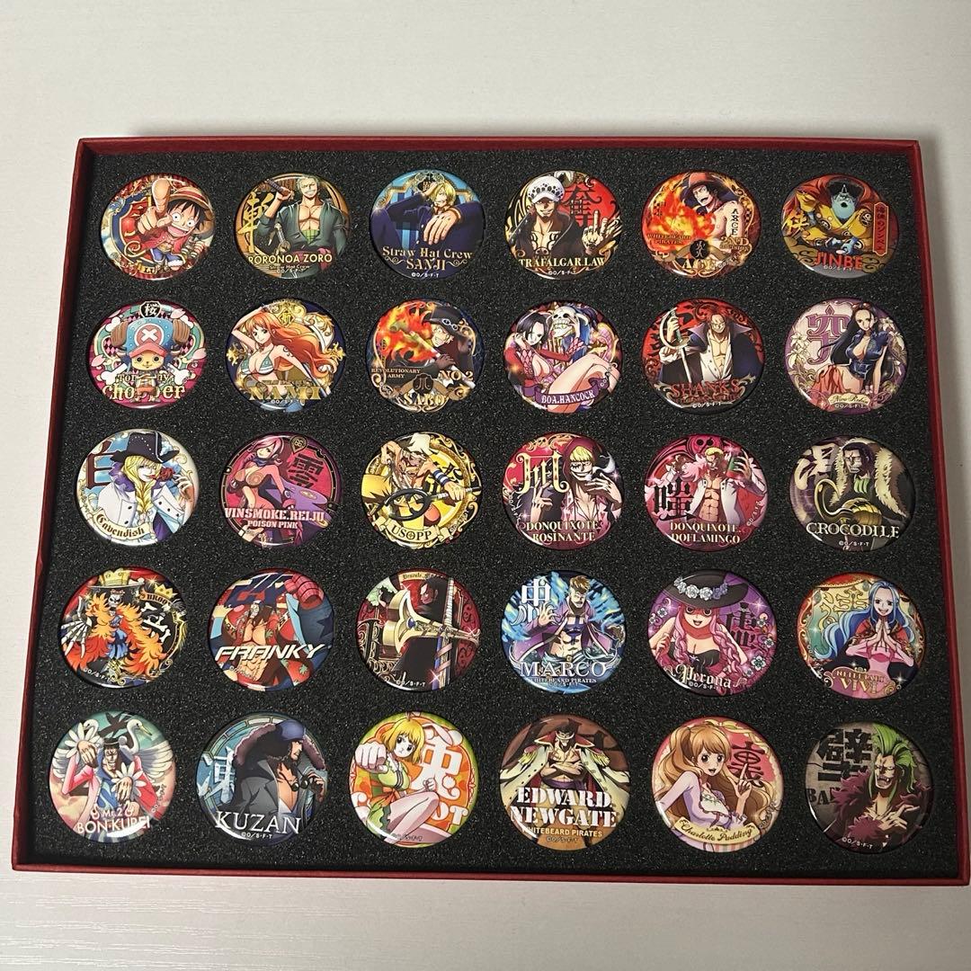 d*7様 ONE PIECE 輩缶バッジコンプリートコレクション
