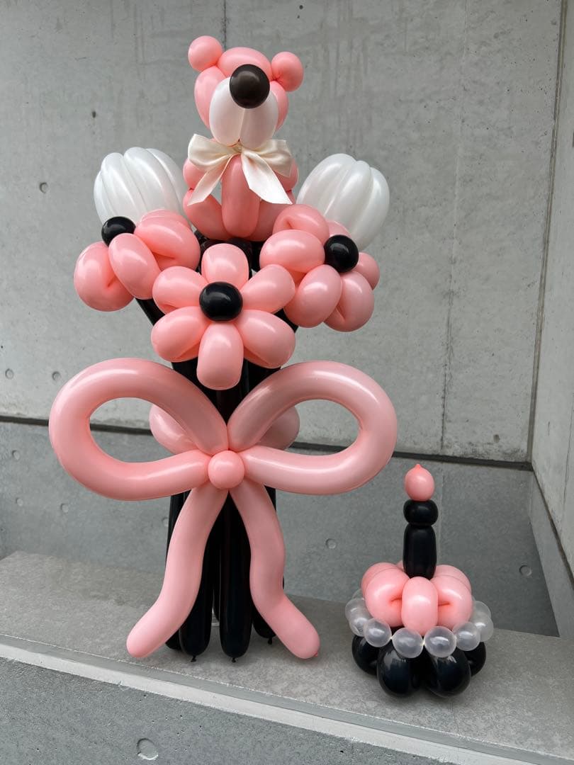 バルーンブーケ⭐︎ケーキセット