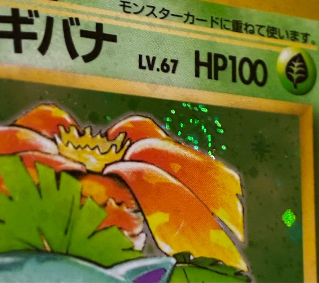 【旧裏】フシギバナ 渦ホロ 十字ホロ　ポケモンカード