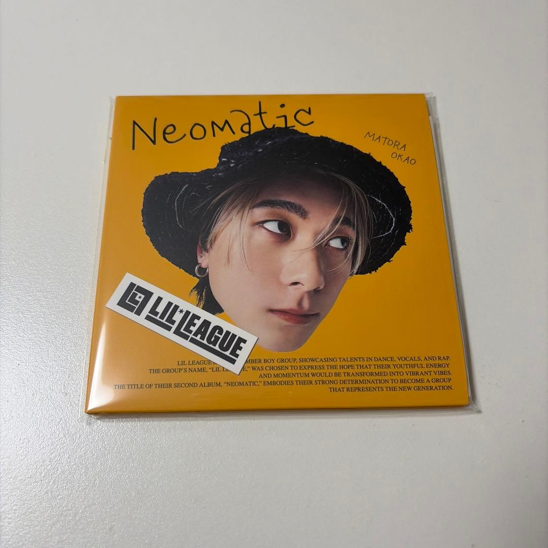 LIL LEAGUE 2nd Album『NEOMATIC』　岡尾真虎