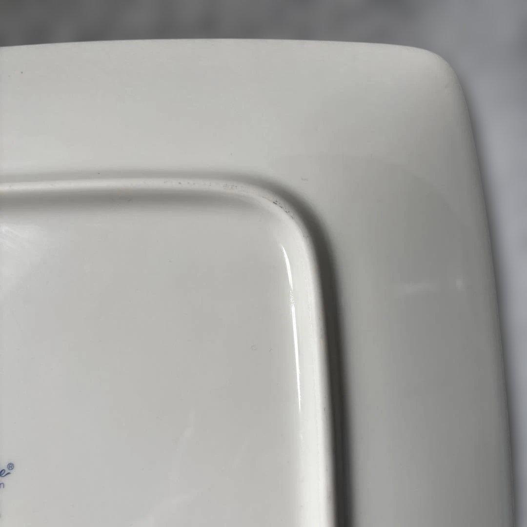 Noritake プラチナウェイブ スクエアプレート　平皿3枚セット