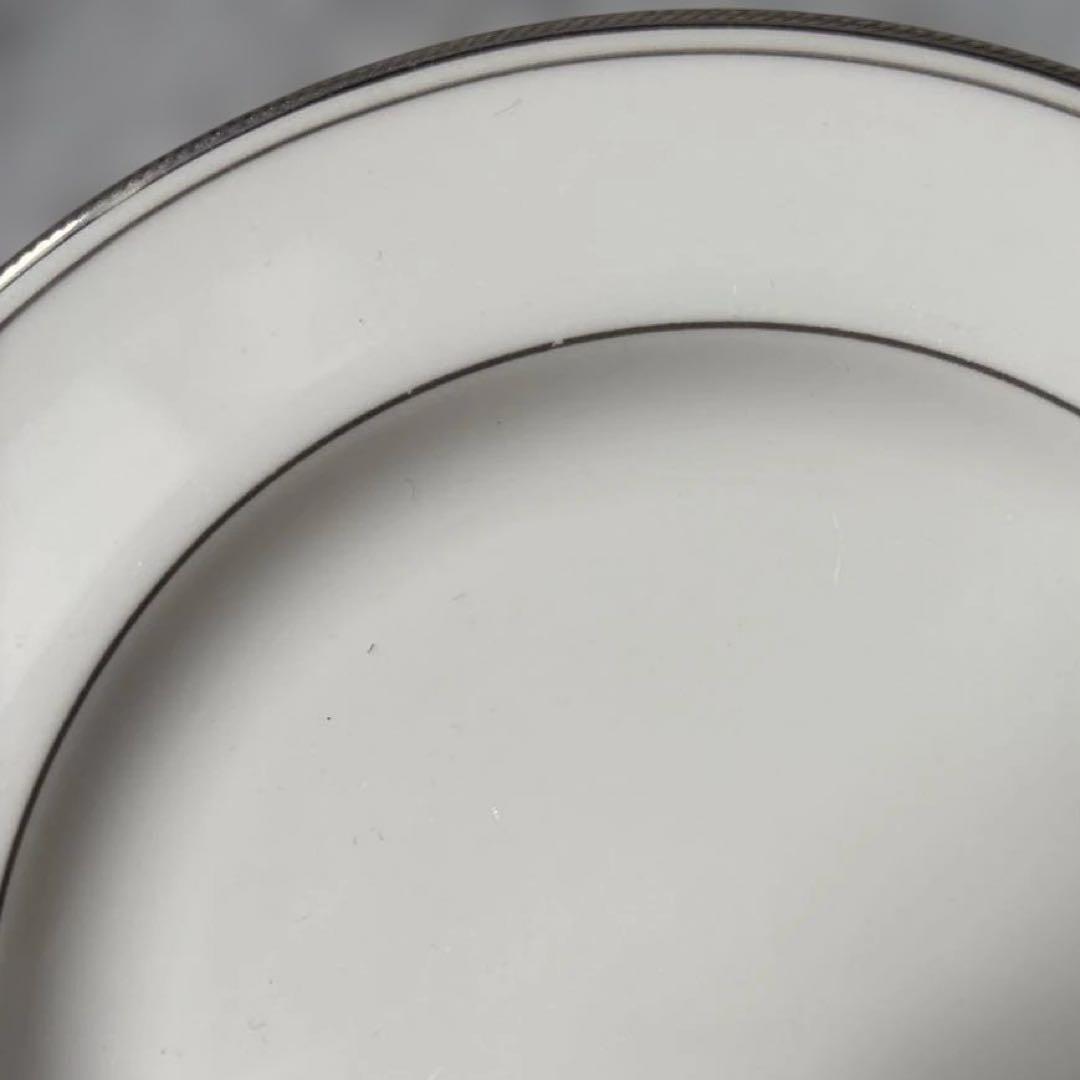 Noritake プラチナウェイブ スクエアプレート　平皿3枚セット