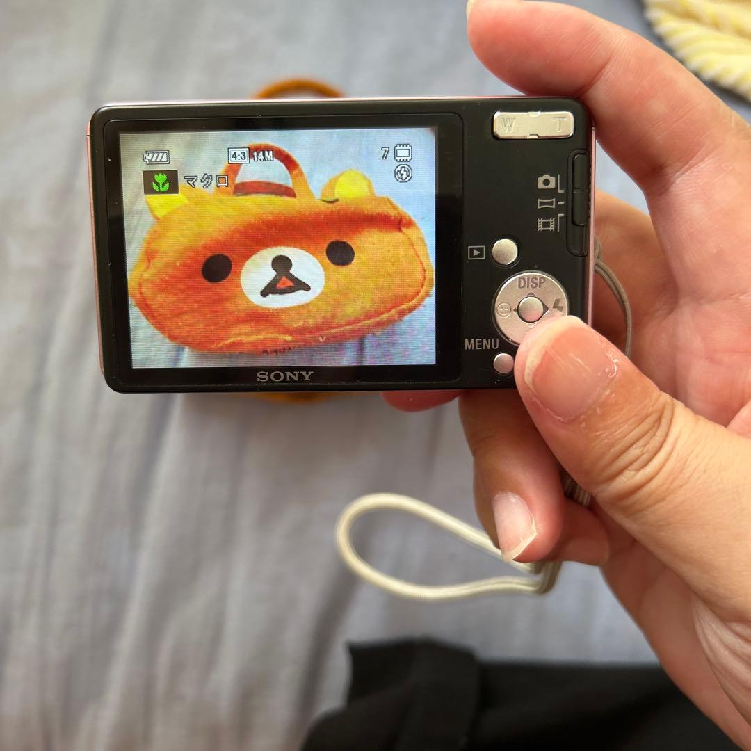 SONY Cyber-shot 14.1メガピクセル ピンク
