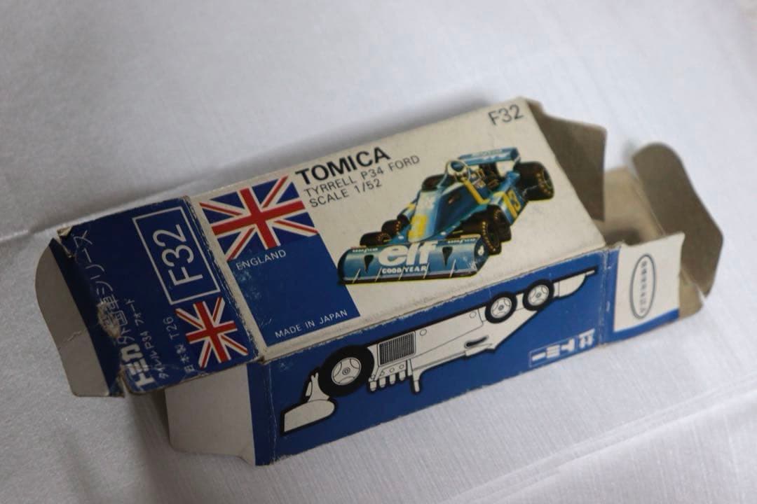 日本製　国産　外国車シリーズ　トミカ　タイレル　P34 フォード　1977