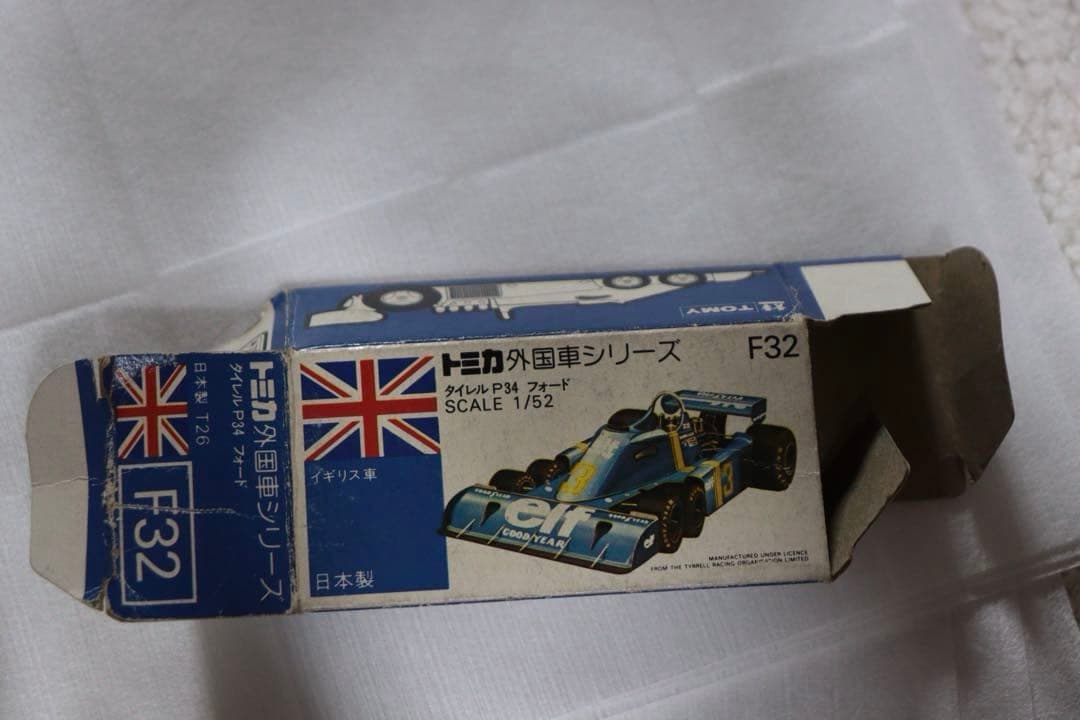 日本製　国産　外国車シリーズ　トミカ　タイレル　P34 フォード　1977