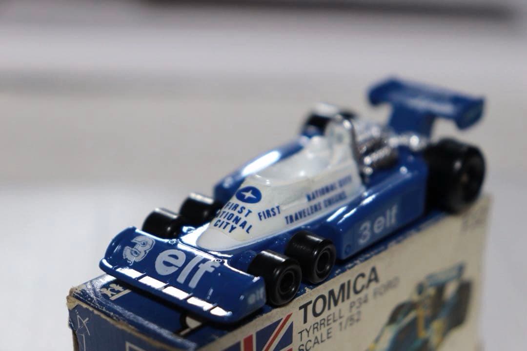 日本製　国産　外国車シリーズ　トミカ　タイレル　P34 フォード　1977