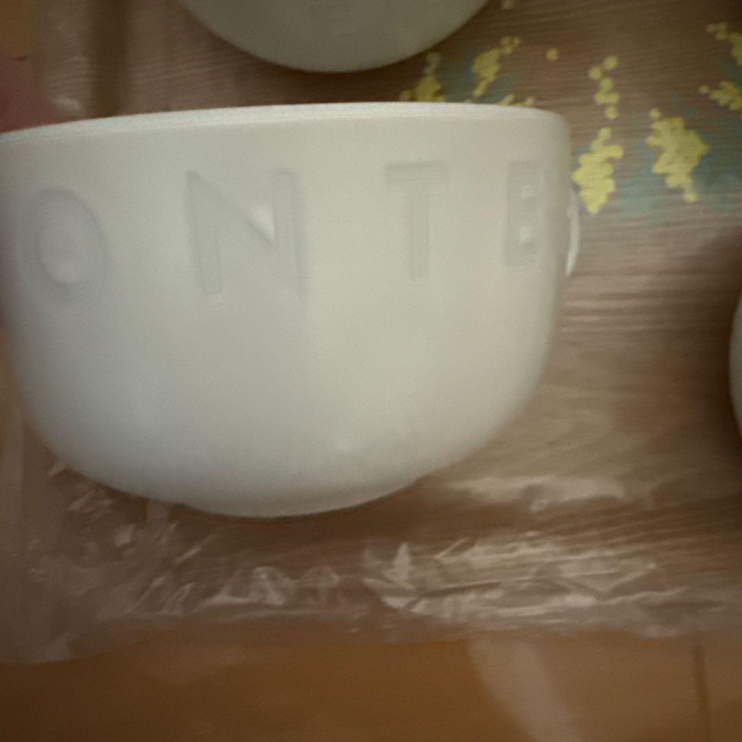 アフタヌーンティーリビング　ロゴ入　スープマグ 4個　ノンスリップトレー　セット