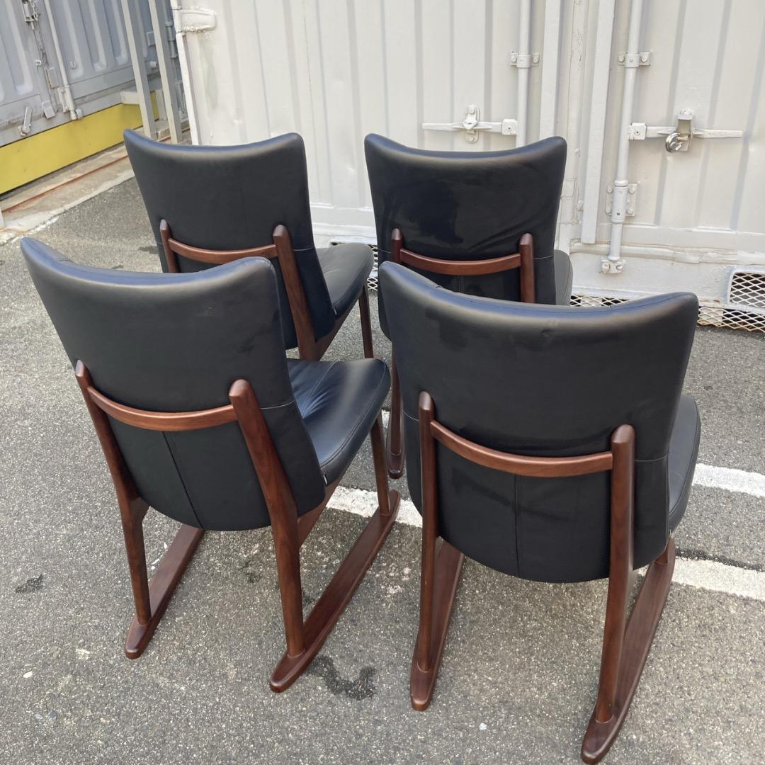 【お値下げOK】綺麗 ４脚セット KASHIWA 柏木工 EDC11W 特別仕様