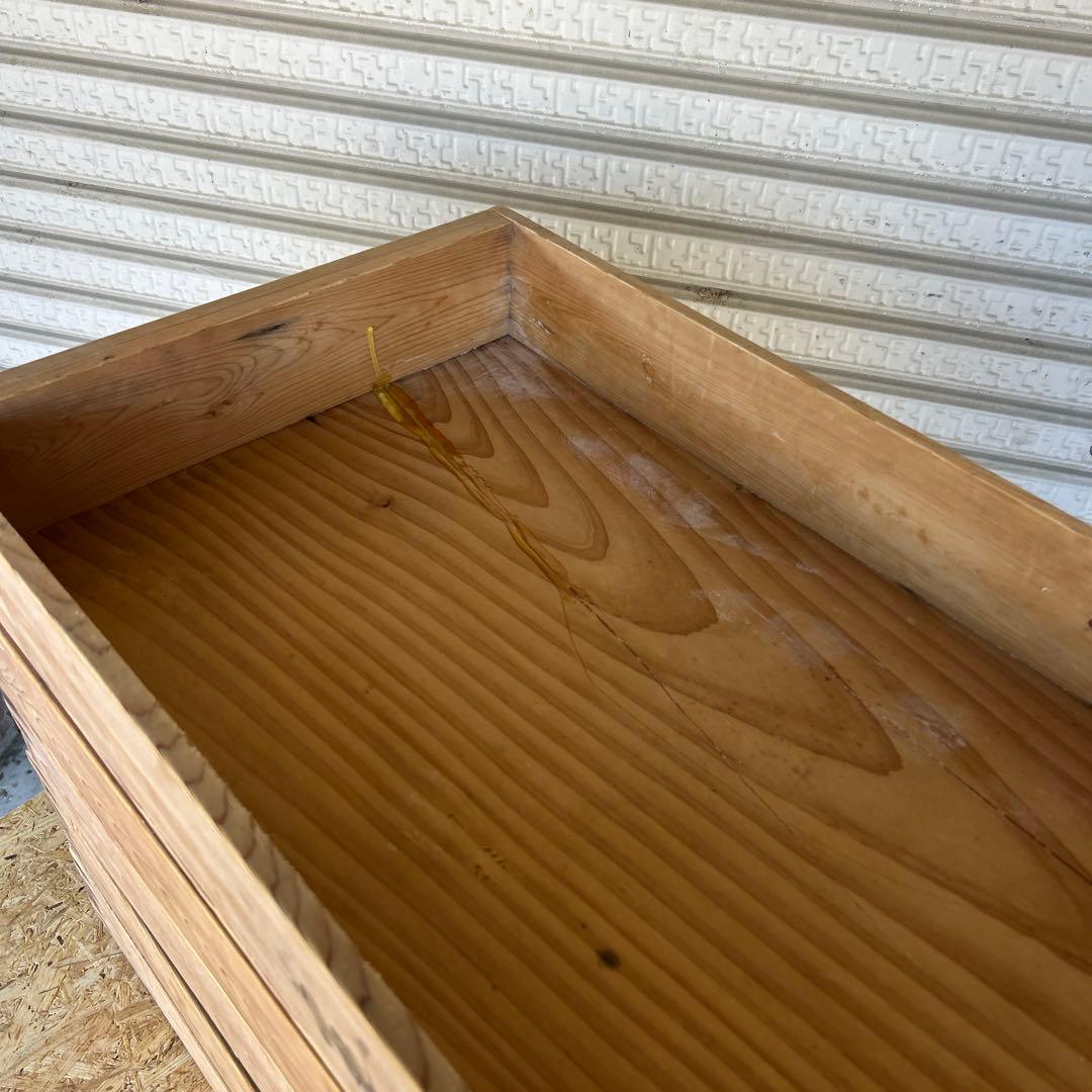 木箱/もち箱/ばんじゅう/アンティーク/古道具/昭和レトロ/ 5箱セット 蓋付き