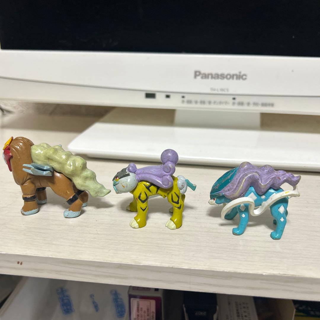 ポケモン エンテイ ライコウ スイクン フィギュアセット