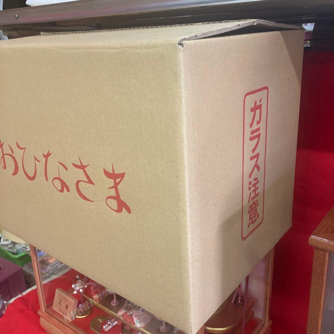 雛人形木目込５人飾り