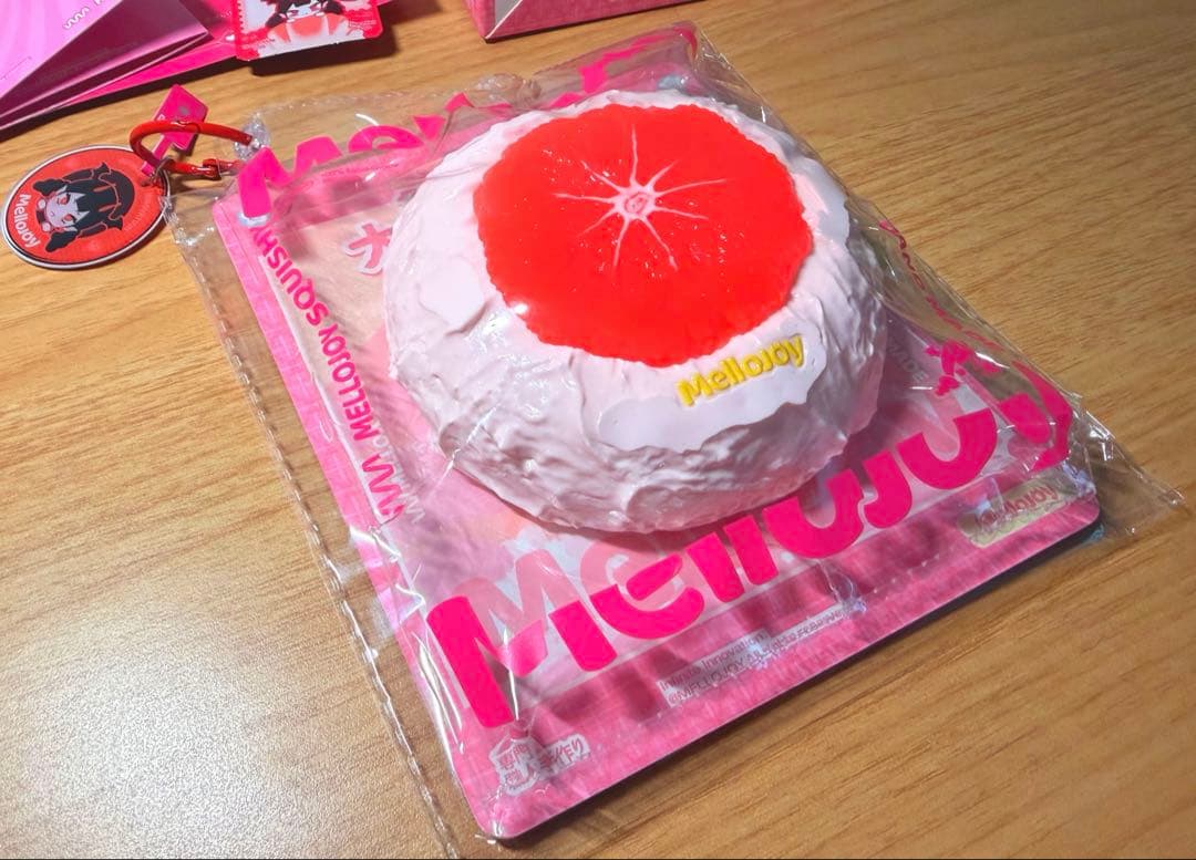 【Mellojoy】メロジョイ 大福シリーズ グレープフルーツ スクイーズ