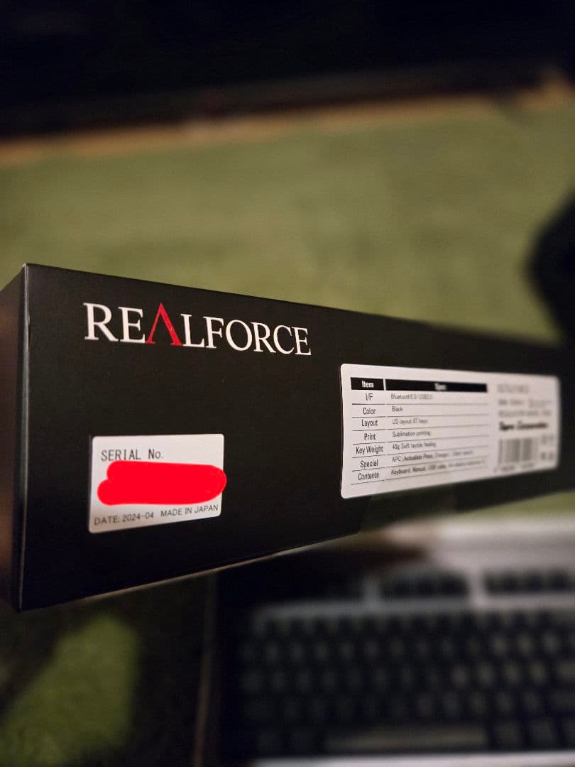 REALFORCE R3 Keyboard Mac 英字配列 / R3HH11