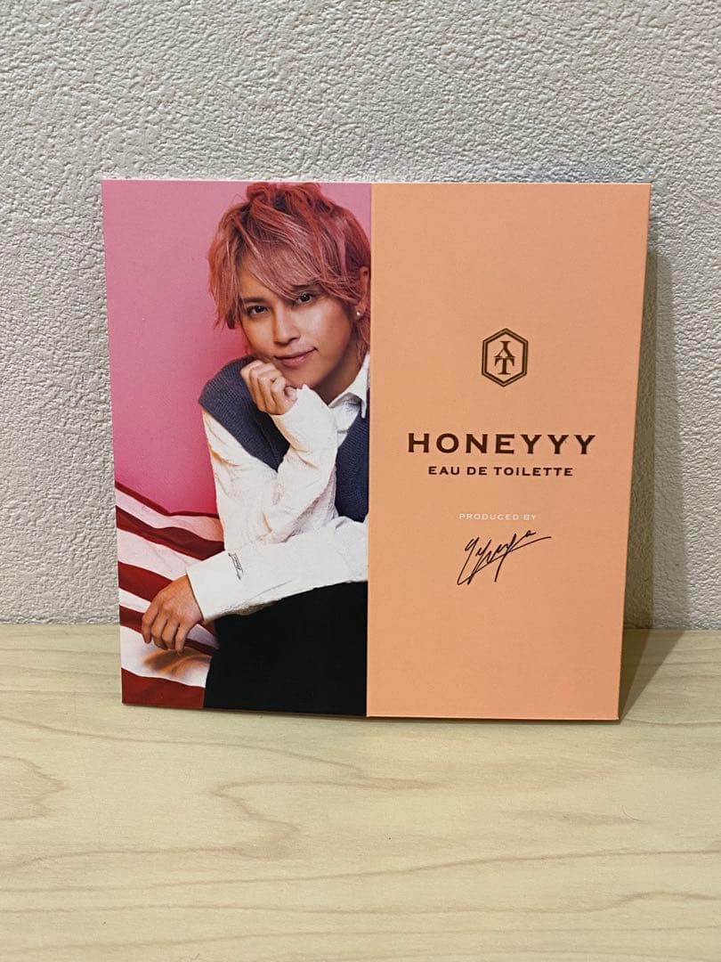 新品未使用 HONEYYY 香水 手越祐也 スリーブ付き