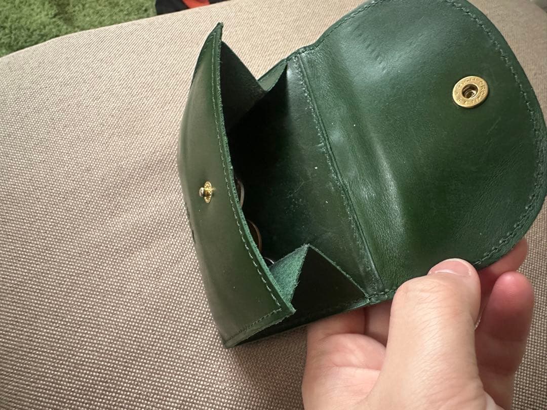 kaoyorinakami グリーン 財布 緑 カオナカ