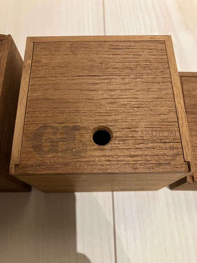 grok lether×M&M 木箱　3個セット