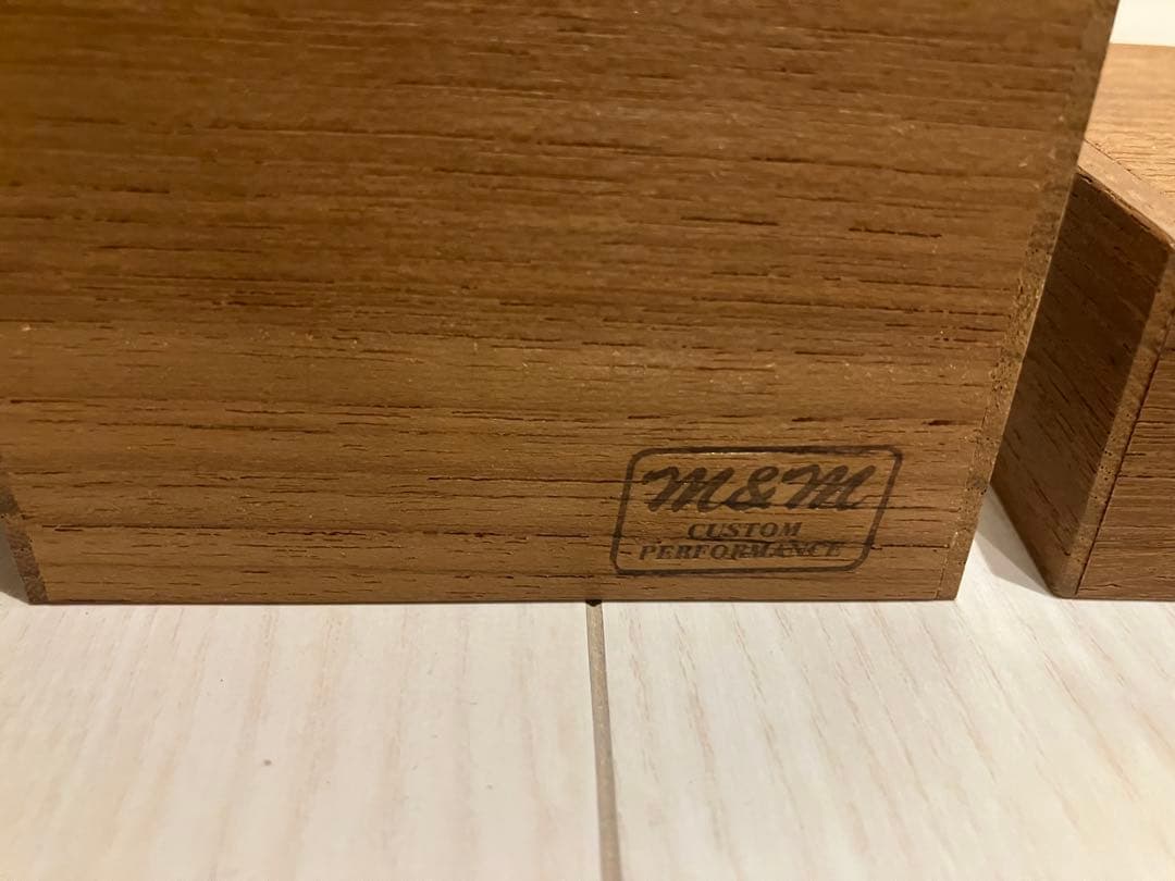 grok lether×M&M 木箱　3個セット