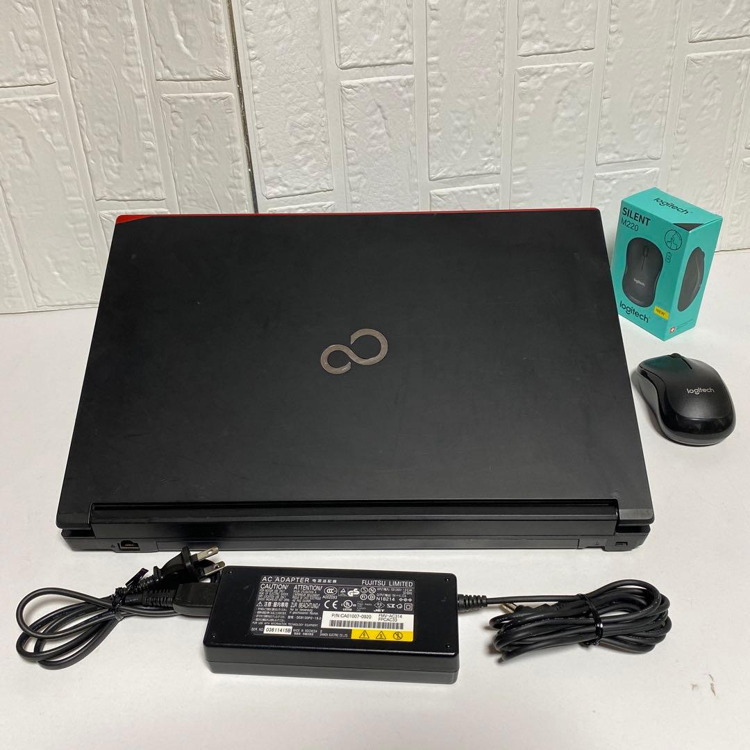 Windows11 オフィス2024年SSD 512GB メモリ16GB 富士通