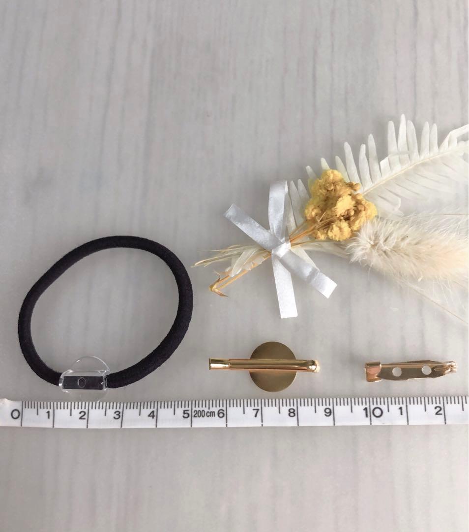 ハンドメイドレジンヘアゴム・ポニーフック・ブローチ・ネックレス♡No.271