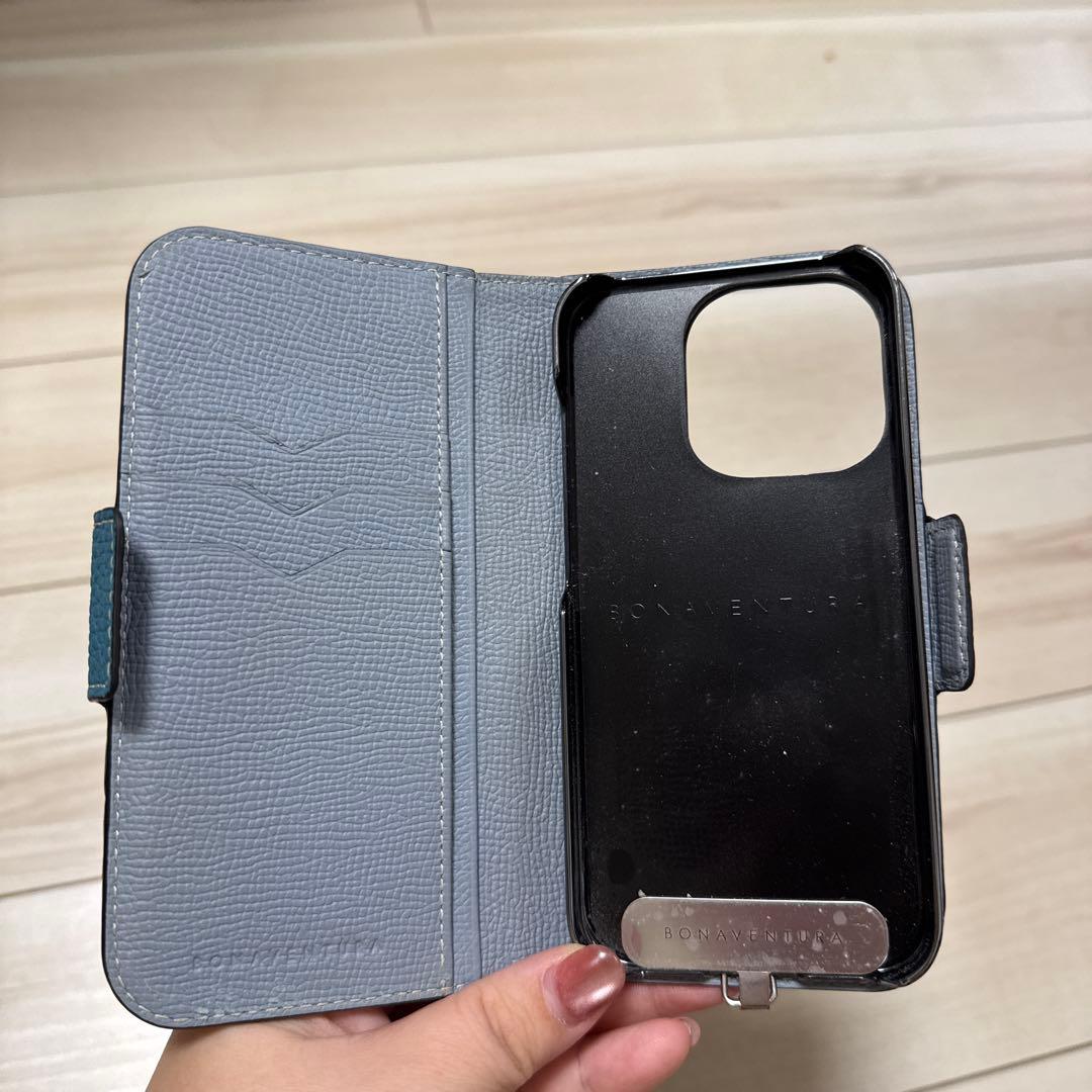 ボナペンチュラ　iPhone 15 Pro ダイアリーケース