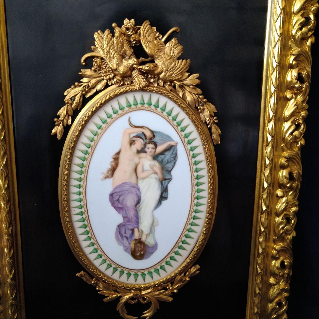 額装陶板画『運命の女神』