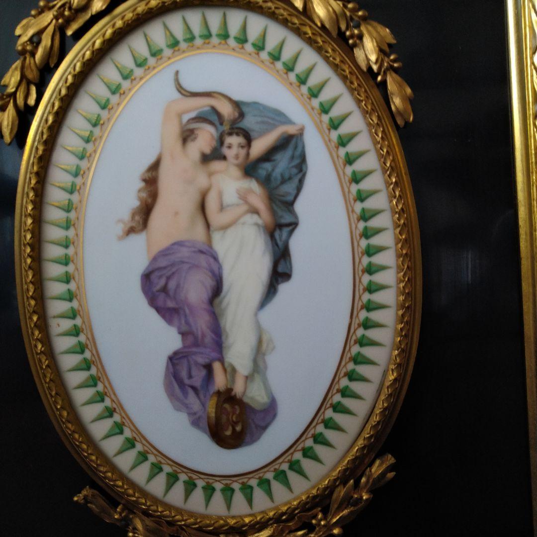 額装陶板画『運命の女神』