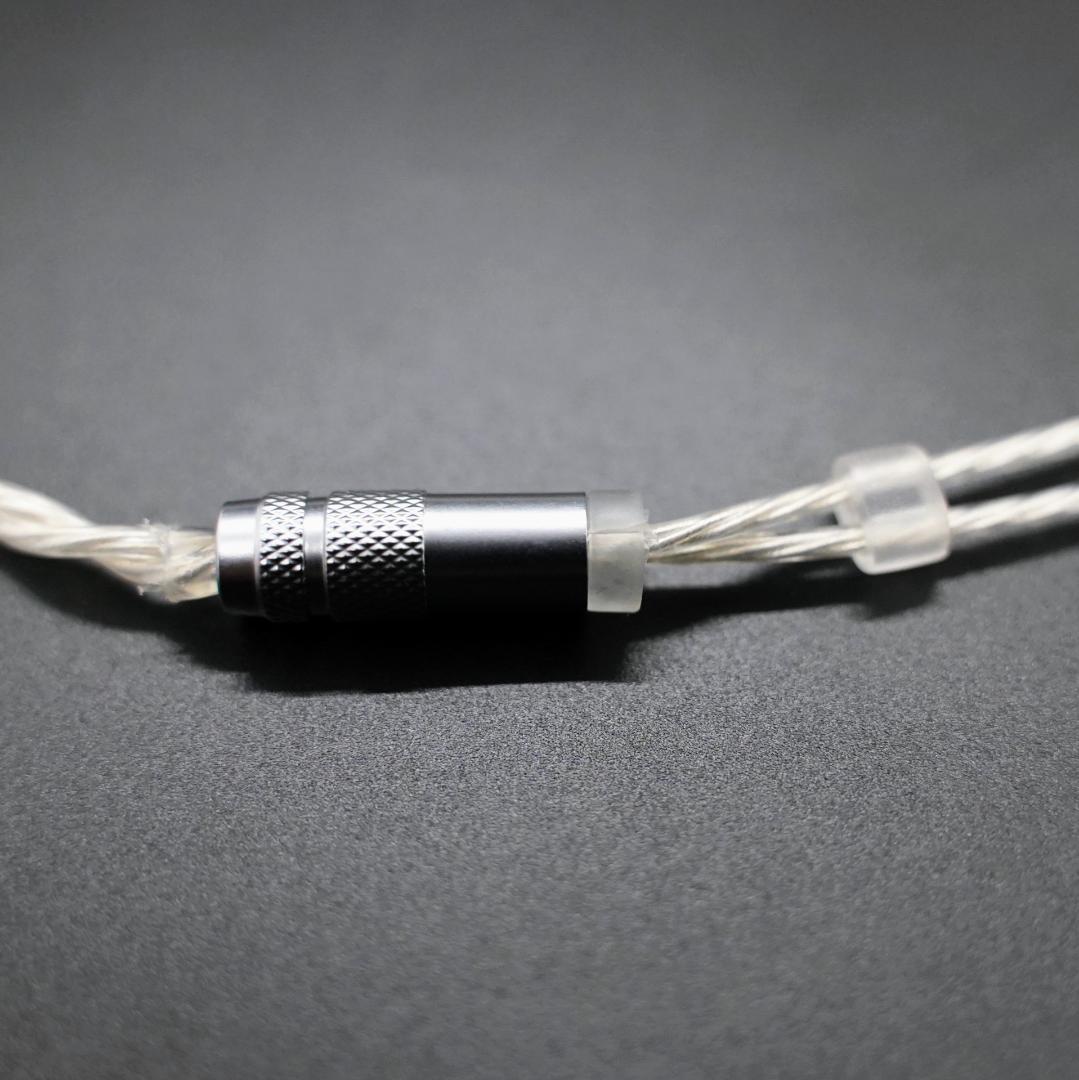 最高峰7N 超冷凍製単結晶銅銀メッキ！リケーブル2Pin/4.4mmL字バランス