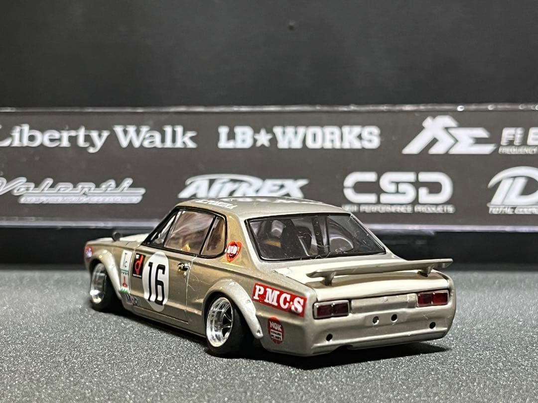 【1/43 カスタム】ハコスカGT-R KPGC10 レーシング