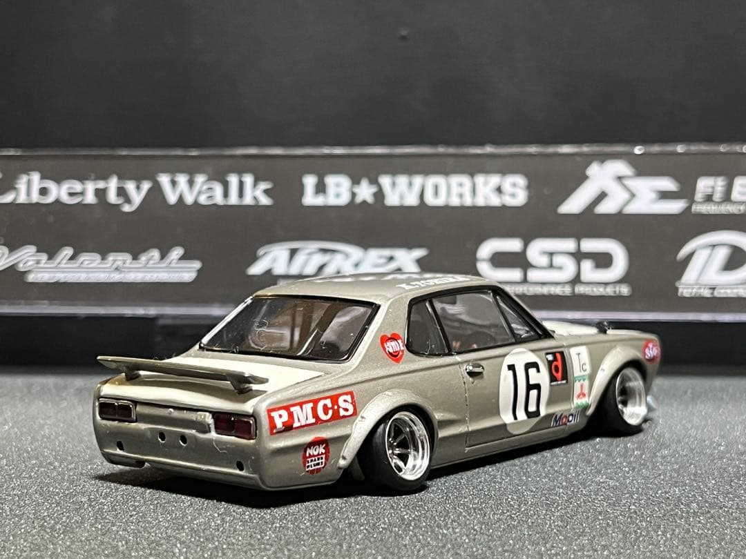 【1/43 カスタム】ハコスカGT-R KPGC10 レーシング