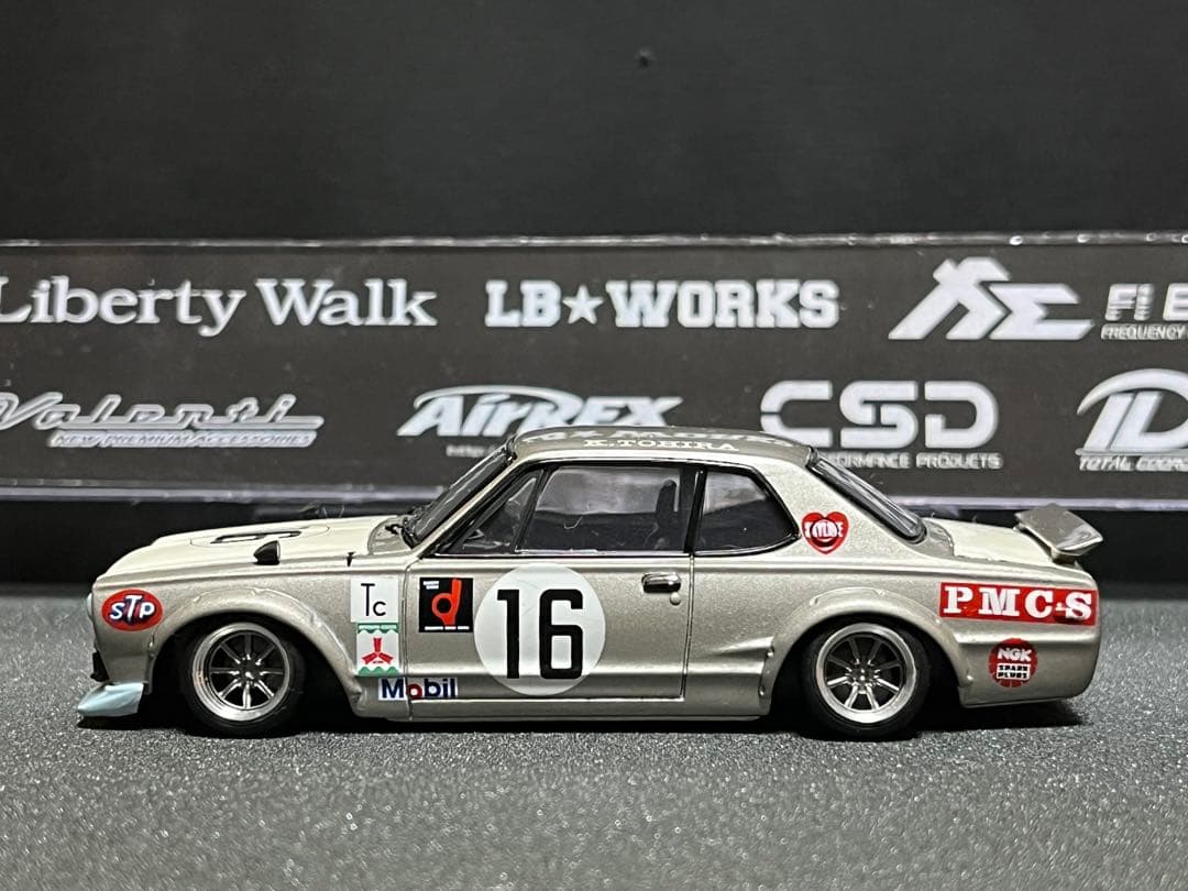 【1/43 カスタム】ハコスカGT-R KPGC10 レーシング