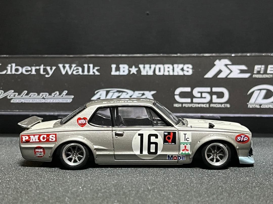 【1/43 カスタム】ハコスカGT-R KPGC10 レーシング